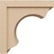 Ekena Millwork 9"W x 18"D x 18"H Classic Emerson Rough Cedar Woodgrain TimberThane Corbel, Primed Tan CORUR09X18X18EMRRCPR - alternate 4